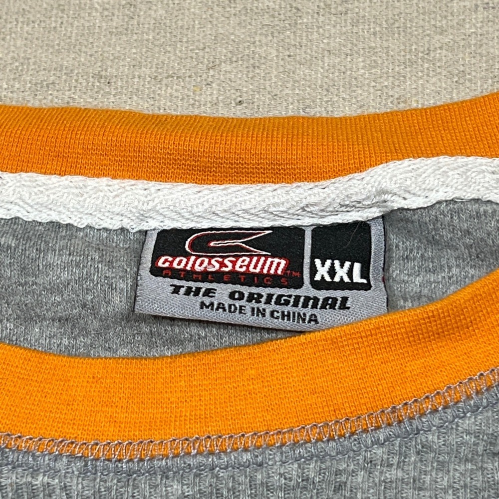 Colosseum Tennessee Volunteers Orange T NCAA Athletic TShirt Mens XXL Gray - Picture 4 of 10